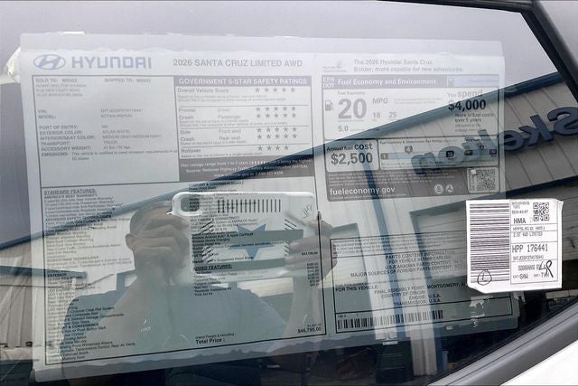 2026 Hyundai SANTA CRUZ Limited