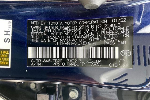 2022 Toyota Corolla Hybrid LE