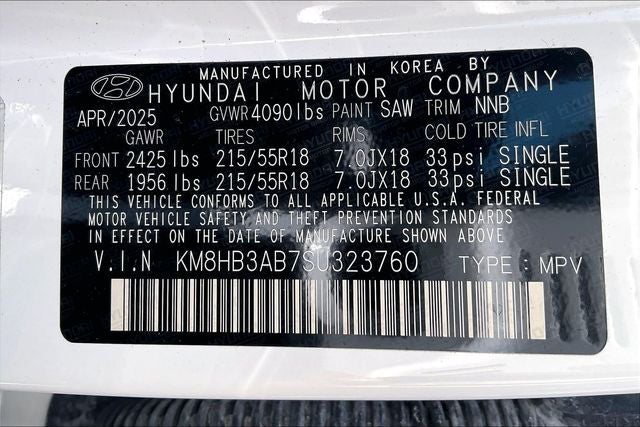2025 Hyundai KONA SEL