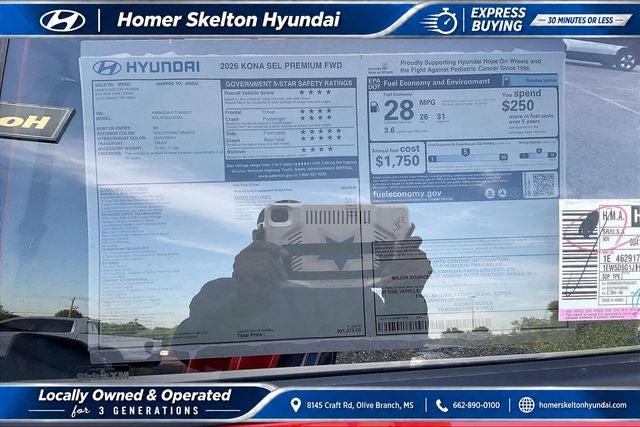 2026 Hyundai KONA SEL Premium
