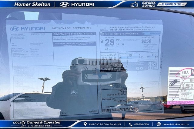 2027 Hyundai KONA SEL Premium