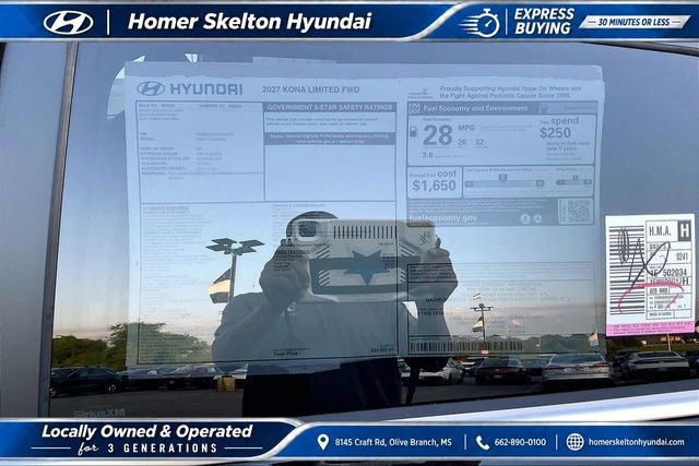 2027 Hyundai KONA Limited