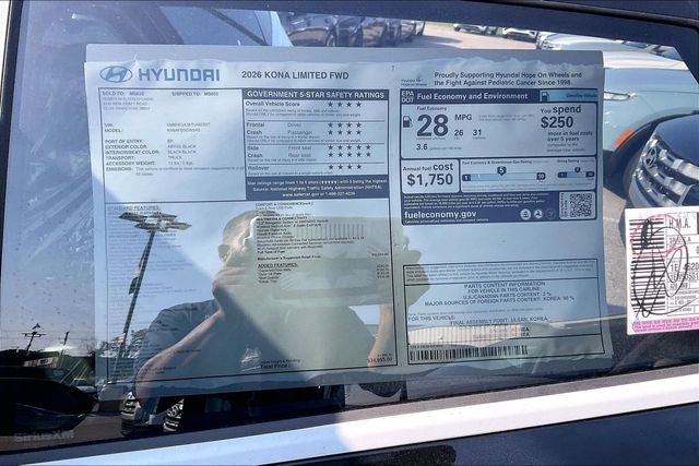 2026 Hyundai KONA Limited