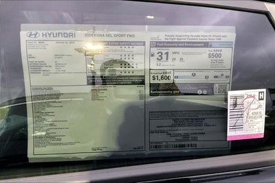 2026 Hyundai KONA SEL Sport