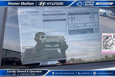 2027 Hyundai KONA SEL Sport