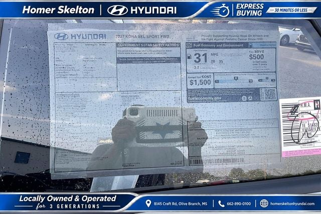2027 Hyundai KONA SEL Sport