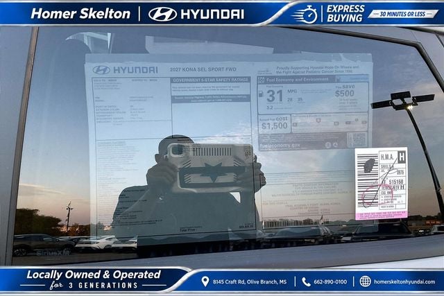 2027 Hyundai KONA SEL Sport