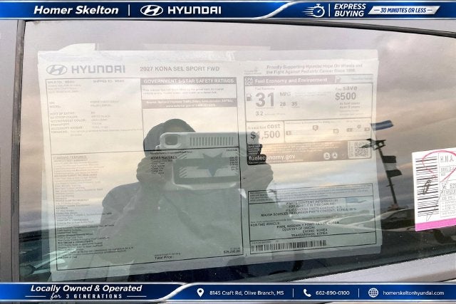 2027 Hyundai KONA SEL Sport