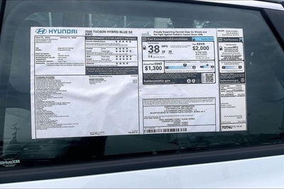 2026 Hyundai TUCSON HYBRID Blue SE