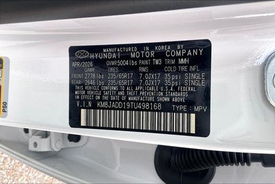 2026 Hyundai TUCSON HYBRID Blue SE