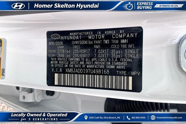 2026 Hyundai TUCSON HYBRID Blue SE