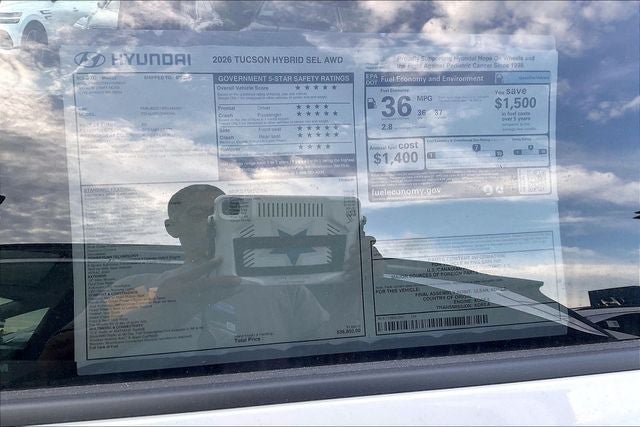 2026 Hyundai TUCSON HYBRID SEL