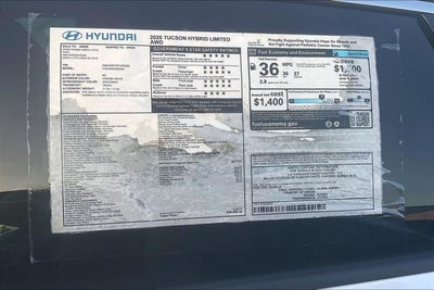2026 Hyundai TUCSON HYBRID Limited