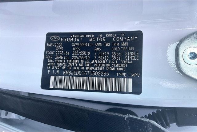 2026 Hyundai TUCSON HYBRID Limited