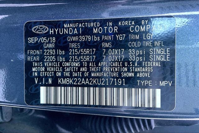 2019 Hyundai KONA SEL