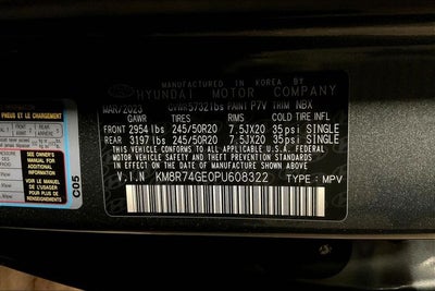 2023 Hyundai PALISADE Calligraphy