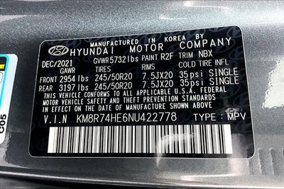 2022 Hyundai PALISADE Calligraphy