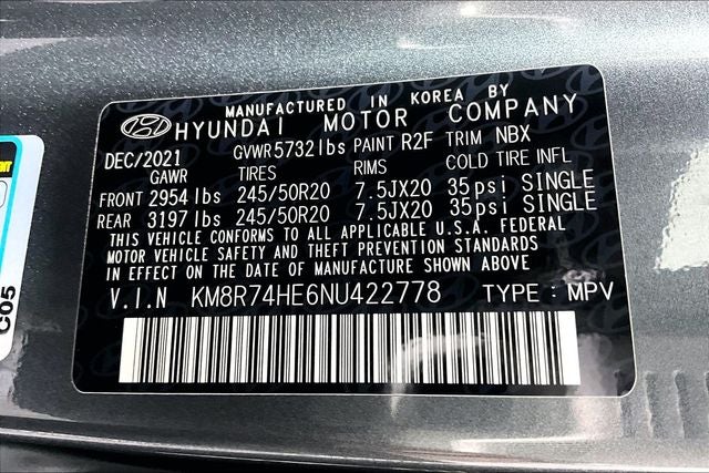 2022 Hyundai PALISADE Calligraphy