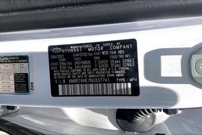 2022 Hyundai PALISADE Calligraphy