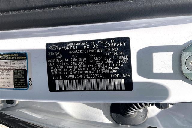 2022 Hyundai PALISADE Calligraphy