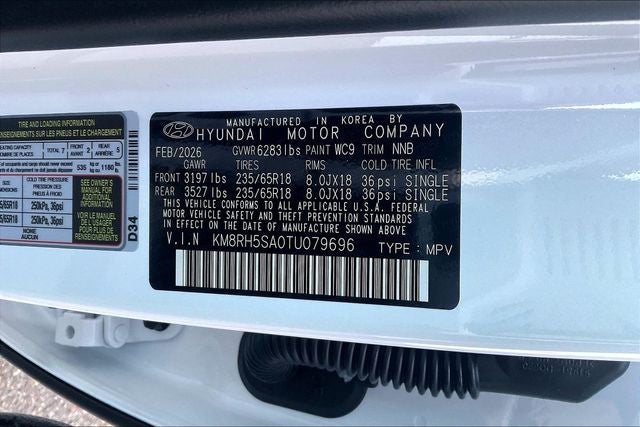 2026 Hyundai PALISADE HYBRID Blue SEL Premium 7 Passenger