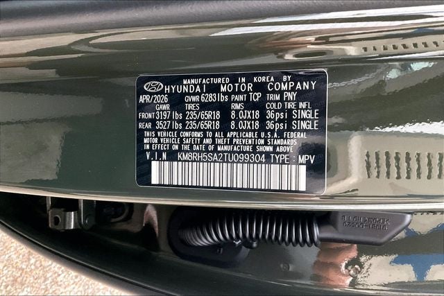 2026 Hyundai PALISADE HYBRID Blue SEL Premium 8 Passenger