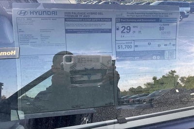 2026 Hyundai PALISADE HYBRID SEL Premium 7 Passenger