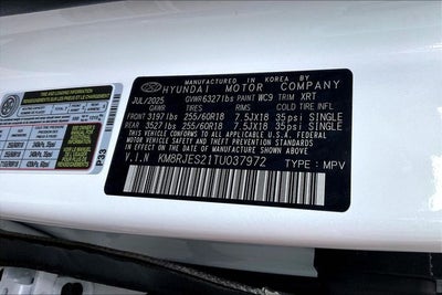2026 Hyundai PALISADE XRT Pro