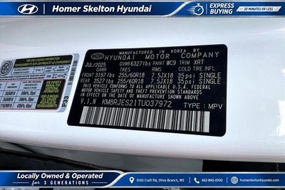 2026 Hyundai PALISADE XRT Pro
