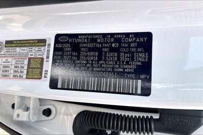 2026 Hyundai PALISADE XRT Pro
