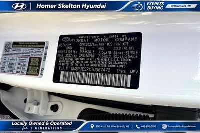 2026 Hyundai PALISADE XRT Pro