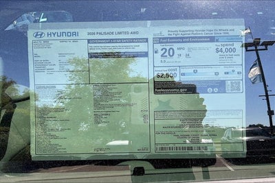 2026 Hyundai PALISADE Limited