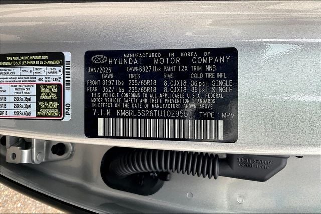 2026 Hyundai PALISADE SEL 7 Passenger