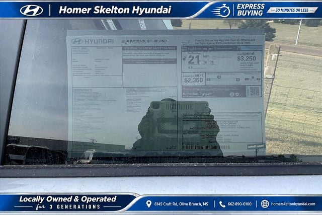 2026 Hyundai PALISADE SEL 7 Passenger