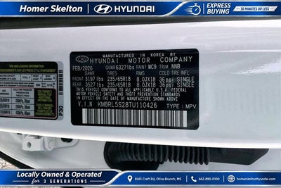 2026 Hyundai PALISADE SEL 7 Passenger