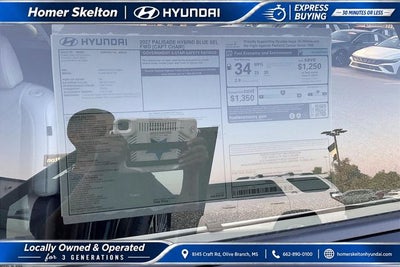 2027 Hyundai PALISADE HYBRID Blue SEL 7P 7 Passenger