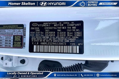 2027 Hyundai PALISADE SEL 7 Passenger