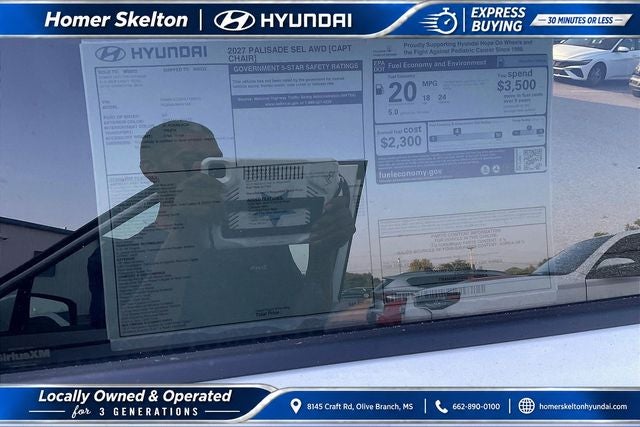 2027 Hyundai PALISADE SEL 7 Passenger