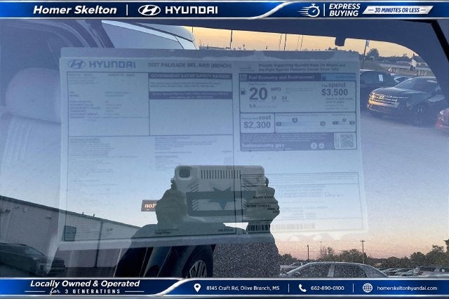 2027 Hyundai PALISADE SEL 8 Passenger