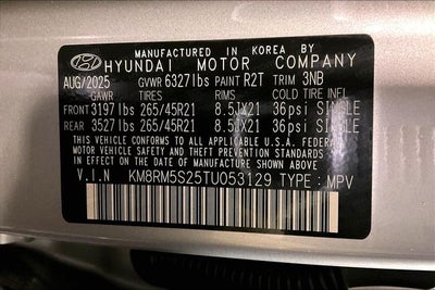 2026 Hyundai PALISADE Calligraphy