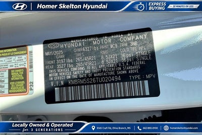 2026 Hyundai PALISADE Calligraphy