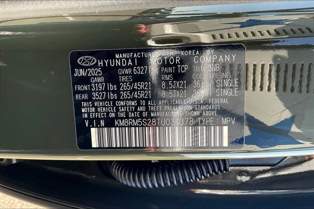 2026 Hyundai PALISADE Calligraphy