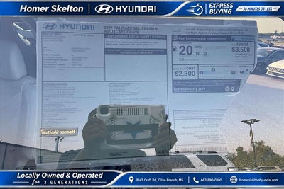2027 Hyundai PALISADE SEL 7 Passenger