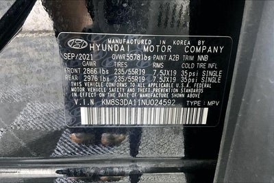 2022 Hyundai SANTA FE HYBRID SEL Premium