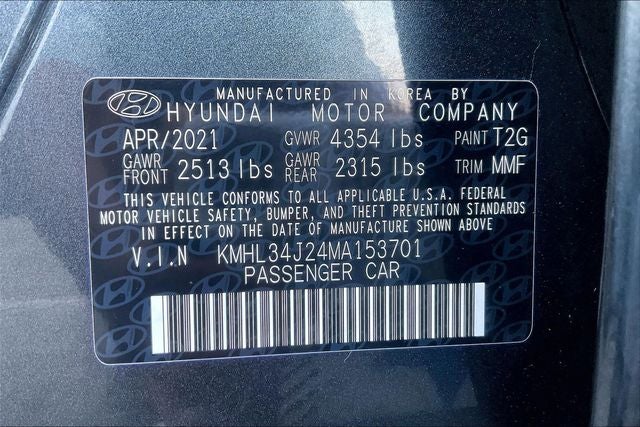 2021 Hyundai SONATA Limited