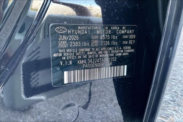 2026 Hyundai SONATA HYBRID SEL