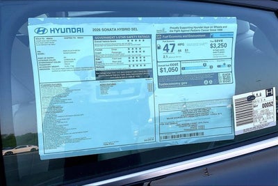 2026 Hyundai SONATA HYBRID SEL