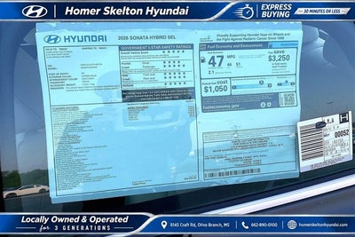 2026 Hyundai SONATA HYBRID SEL