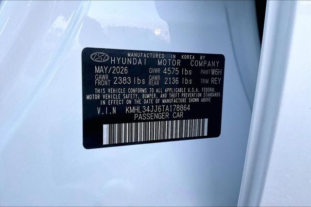 2026 Hyundai SONATA HYBRID SEL
