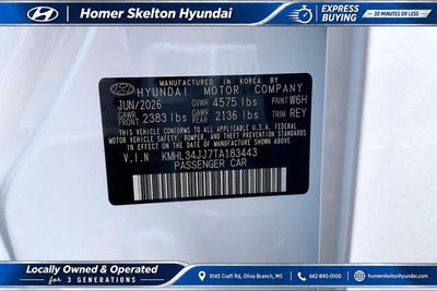 2026 Hyundai SONATA HYBRID SEL